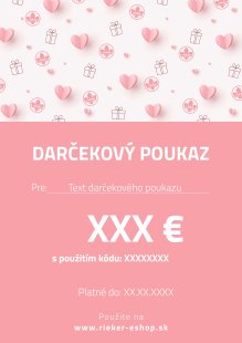 Darčekový poukaz z lásky