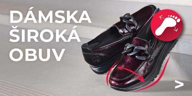 Dámska široká obuv