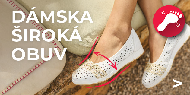 Dámska široká obuv Dámska široká obuv