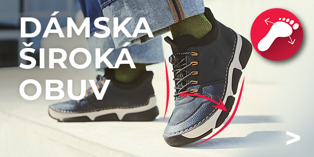 Dámska široká obuv Dámska široká obuv