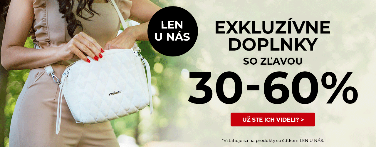 Exkluzívne doplnky 30-60% Exkluzívne doplnky 30-60%