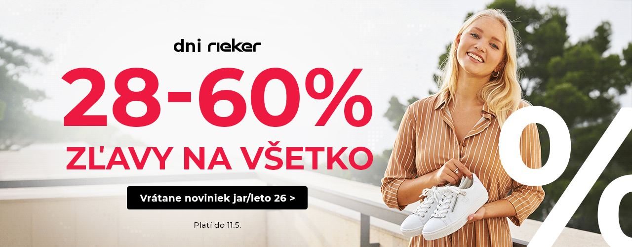 Dni Rieker 28-60 % na všetko