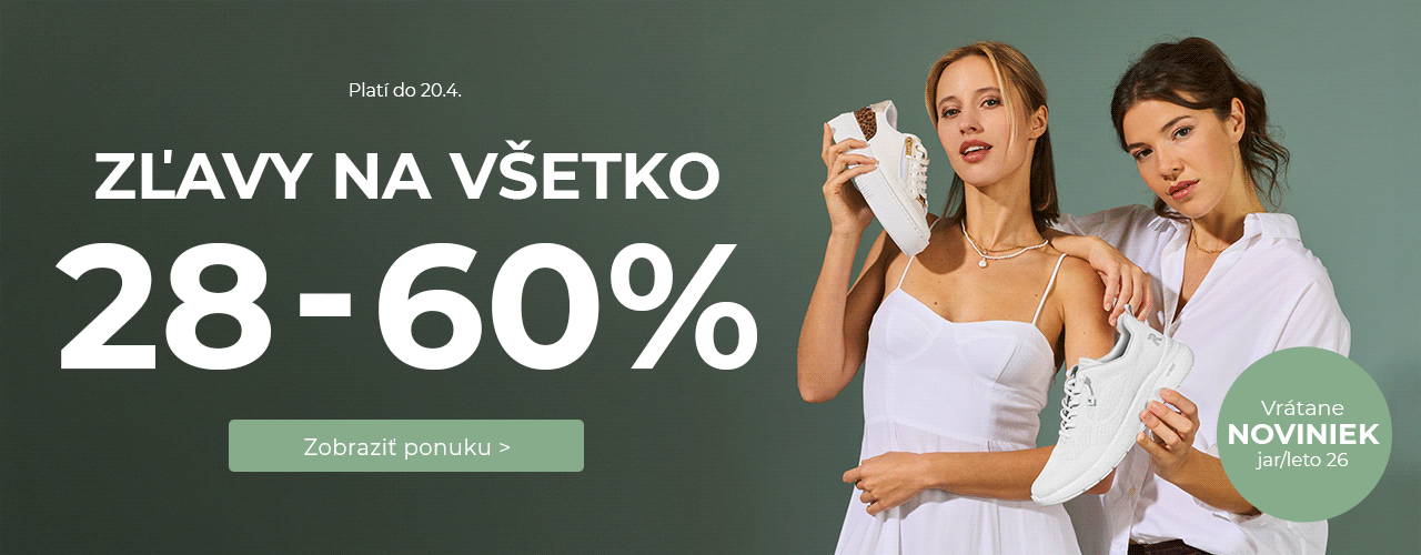 Zľavy na všetko 28-60 % Zľavy na všetko 28-60 %