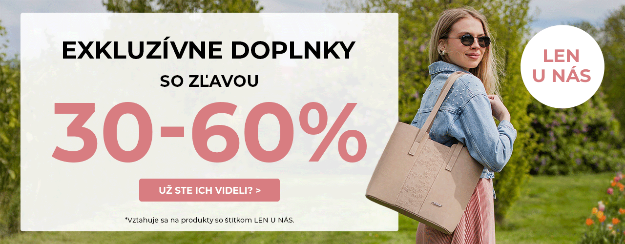 Exkluzívne doplnky 30-60% Exkluzívne doplnky 30-60%