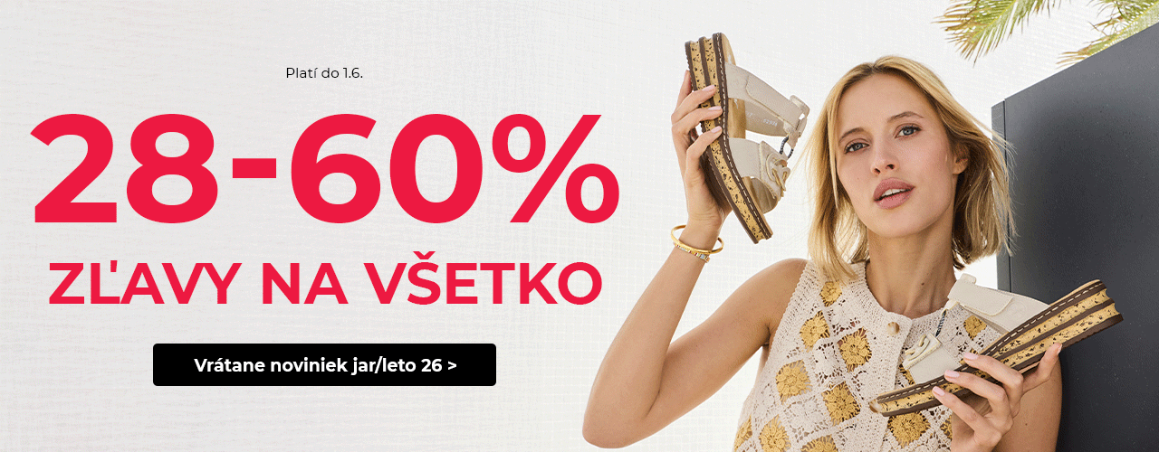 Zľavy na všetko 28-60 %