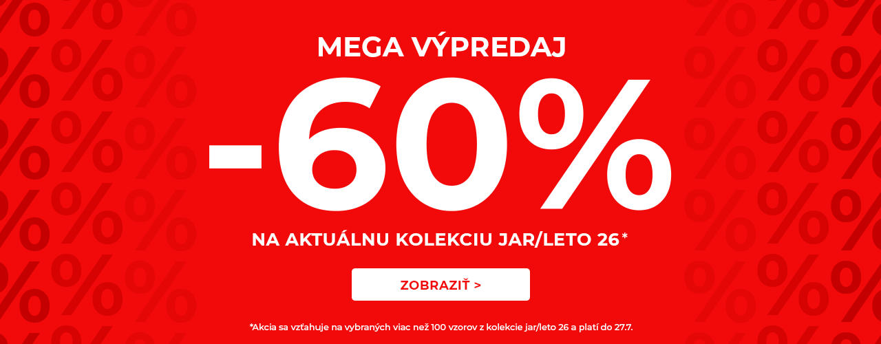 Mega výpredaj -60% na kolekciu jar/leto*