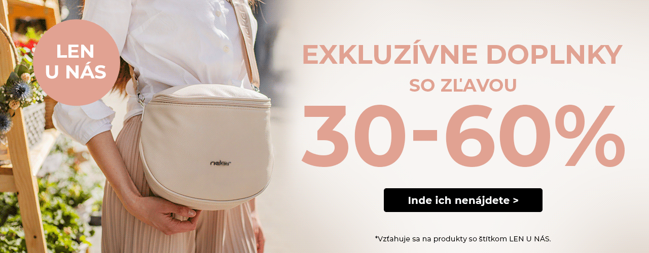 Exkluzívne doplnky 30-60% Exkluzívne doplnky 30-60%
