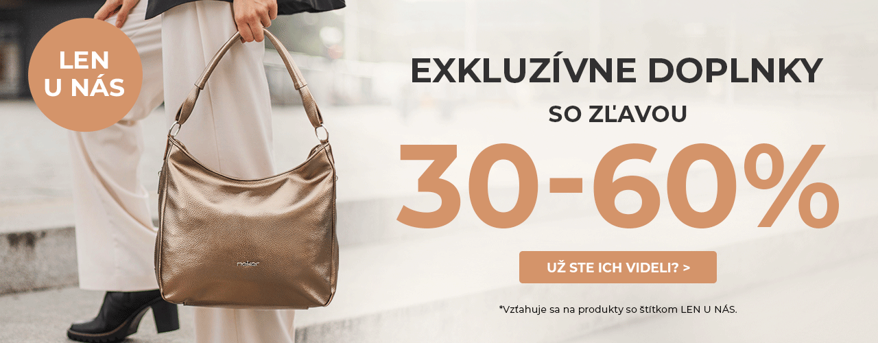 Exkluzívne doplnky 30-60% Exkluzívne doplnky 30-60%